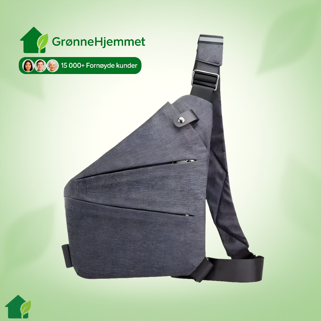 StrideSafe™ Multifunksjonell Anti-Stold Crossbody Veska