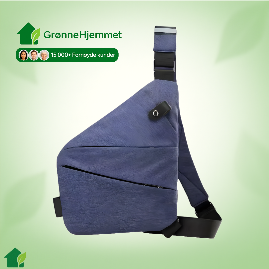 StrideSafe™ Multifunksjonell Anti-Stold Crossbody Veska