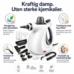 NordicSteam Pro™ - Gjør hjemmet ditt renere på null komma niks.