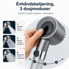 NordicFlow™ Dusjhode - Gjør hver dusj til en spaopplevelse.